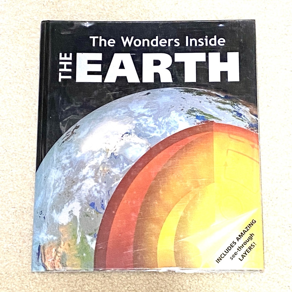 The Wonders Inside The Earth Book - Hard Cover
